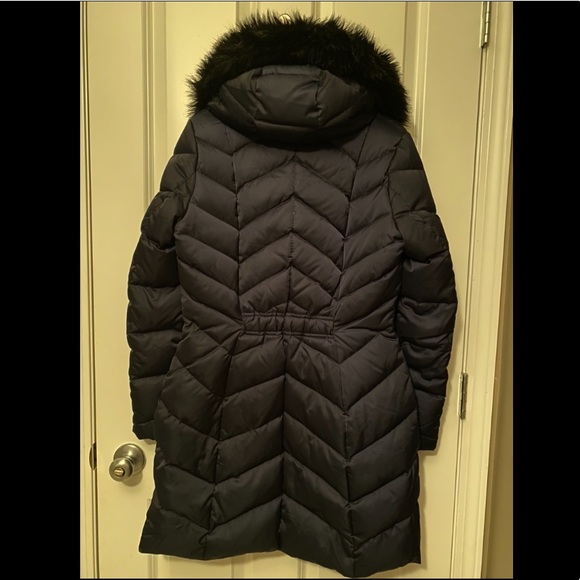 T TAHARI Women’s Down Quilted Puffer Winter Jacket Coat with faux fur - Picture 2 of 10